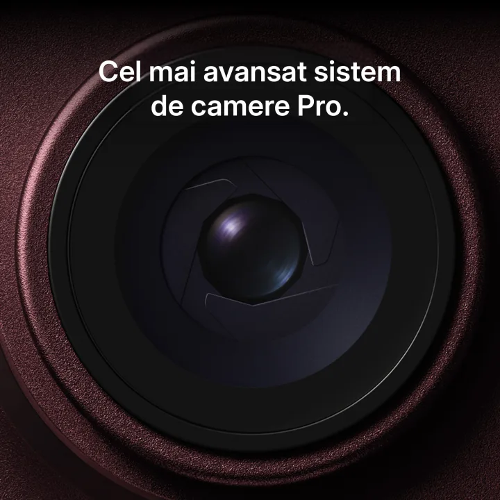 Cel mai avansat sistem de camere Pro.