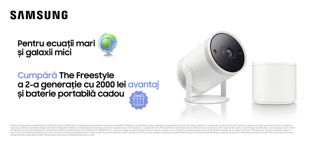 Ofertă exclusivă pentru The FreeStyle!