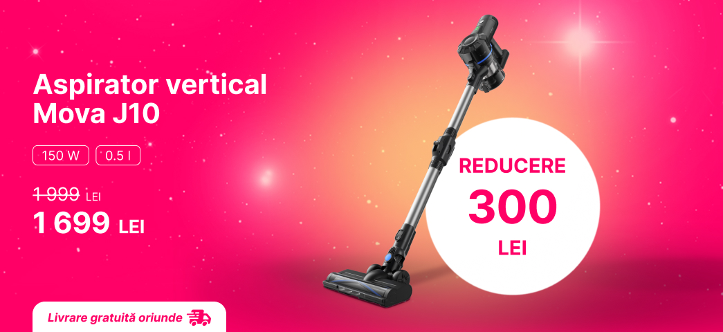 Aspirator vertical Mova J10 reducere 300 lei