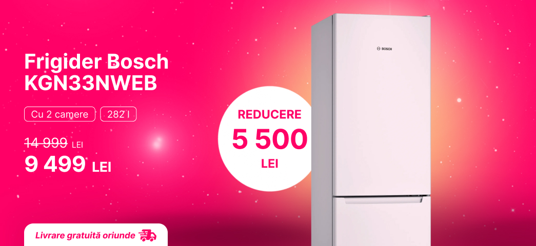 Frigider Bosch KGN33NWEB reducere 5 500 lei