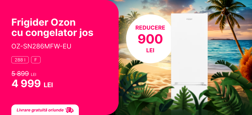Frigider Ozon OZ-SN286MFW-EU reducere 900 lei