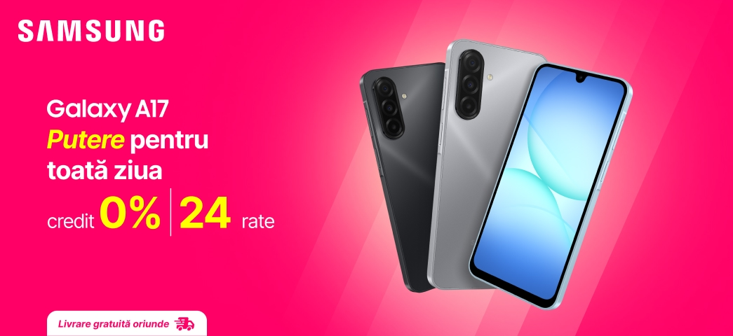 Credit 0% la electrocasnicele Samsung pentru 24 luni