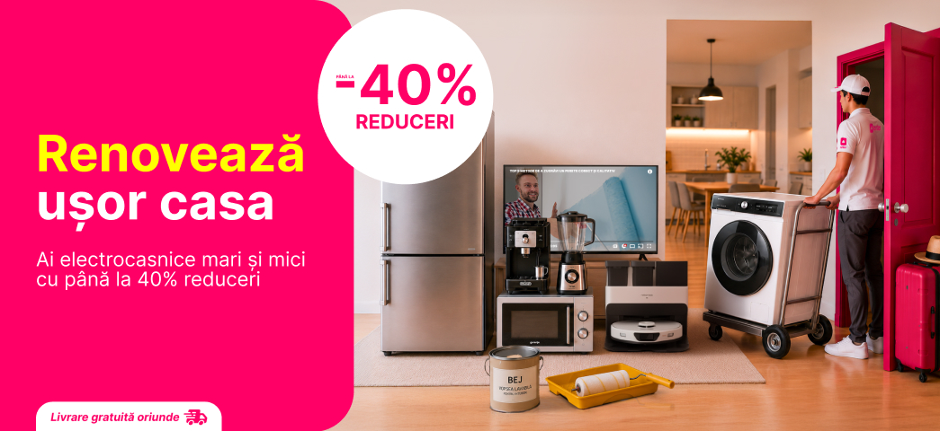 Renovează ușor casa cu reduceri la tehnică!
