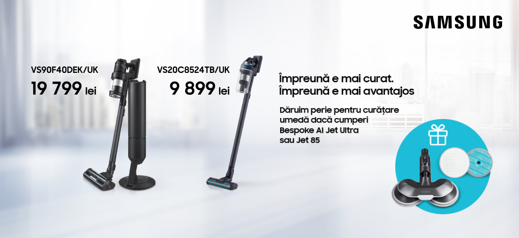 Primești CADOU: perie pentru curățare umedă