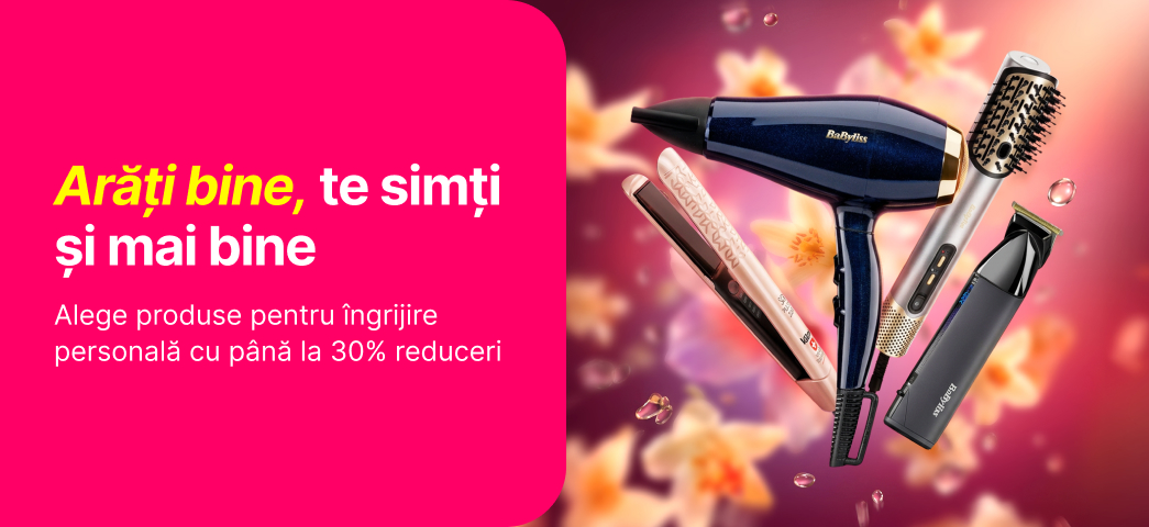 Acum este momentul perfect să alegi produsele pentru îngrijire personală cu până la 30% reduceri.