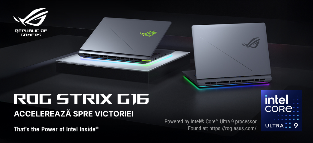 Alege laptopul gaming ASUS cu credit 0% pentru 10 luni.