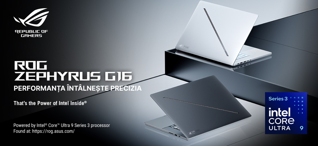 Alege laptopul gaming ASUS cu credit 0% pentru 10 luni.