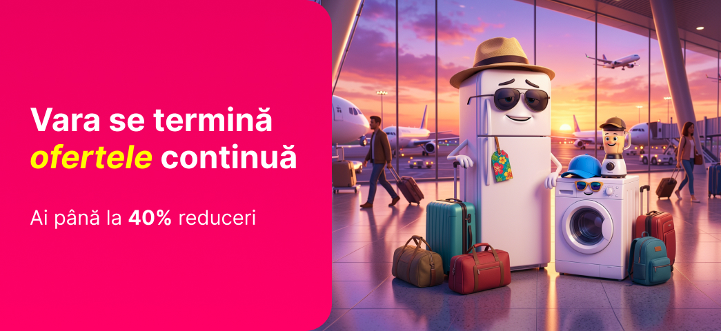 Acum la Enter ai până la 40% reduceri și credit 0% la electrocasnice și gadgeturi