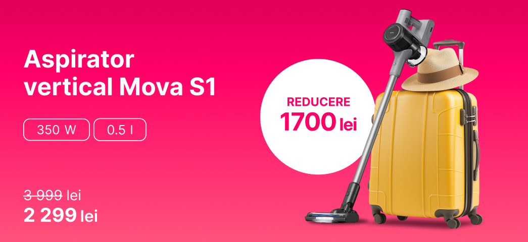 Aspirator vertical Mova S1 reducere 1 700 lei