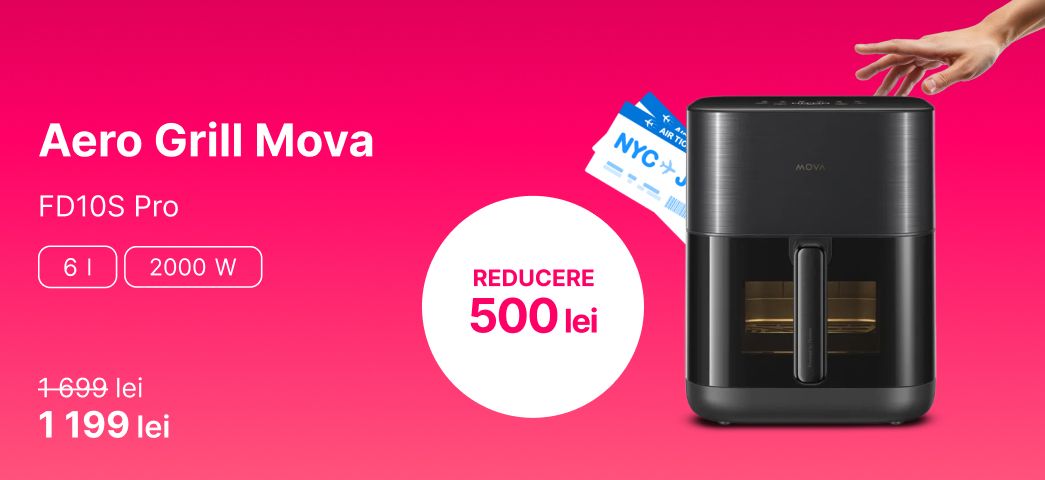 Aero Grill Mova FD10S Pro reducere 500 lei