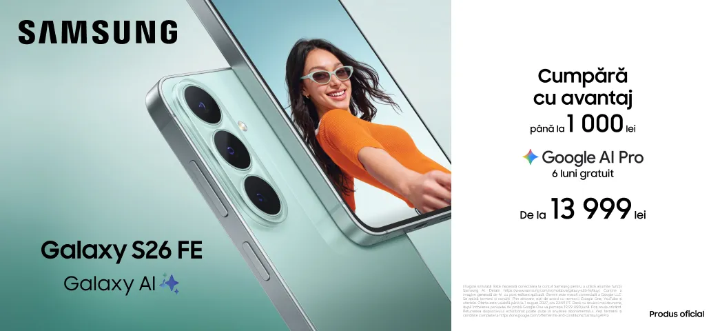 E aici - noul Samsung Galaxy S26 FE!