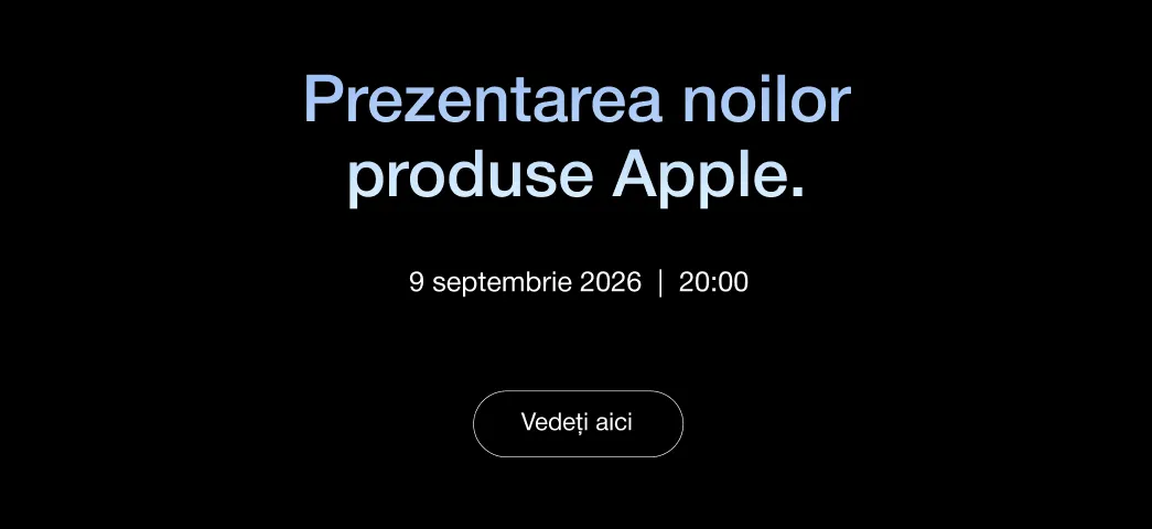 Prezentarea noilor produse Apple