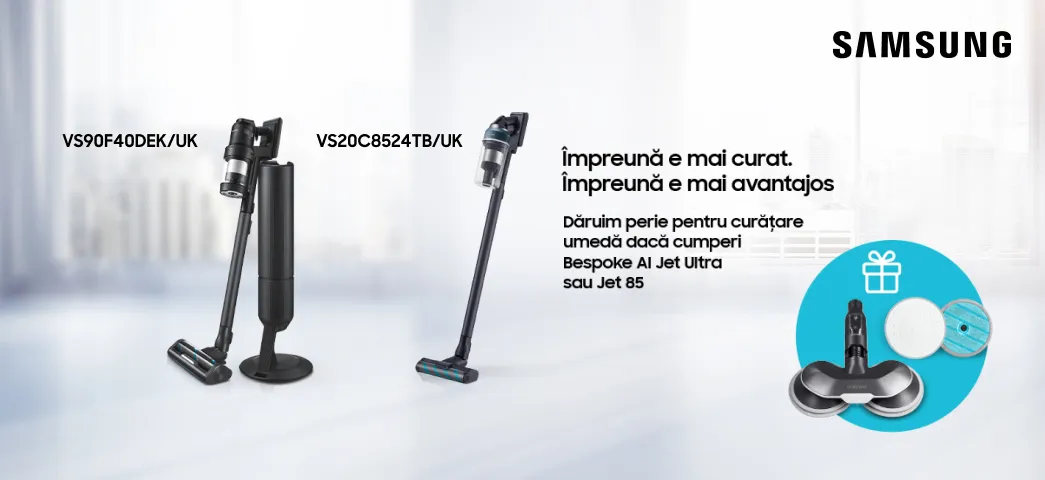 Primești CADOU: perie pentru curățare umedă