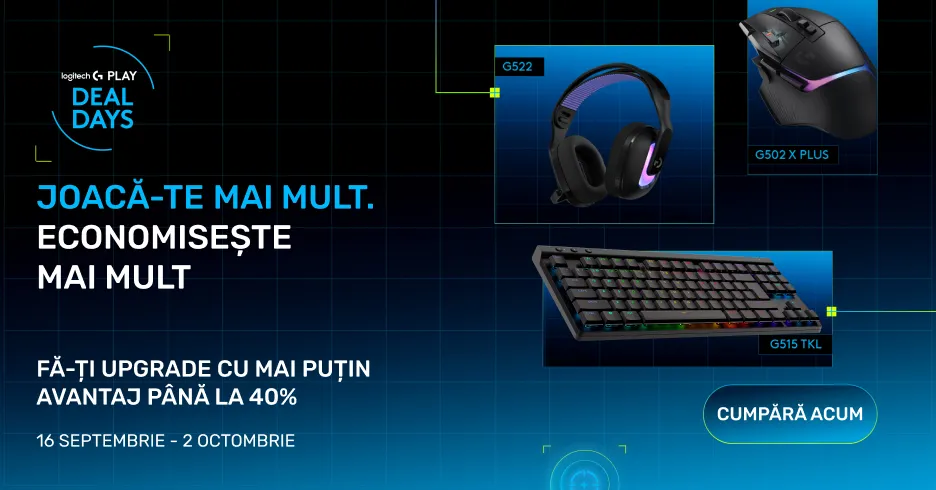 Logitech vine cu surprize!
