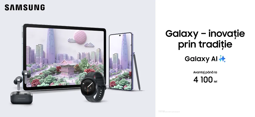 Gadgeturile Galaxy – tovarășii tăi de încredere!