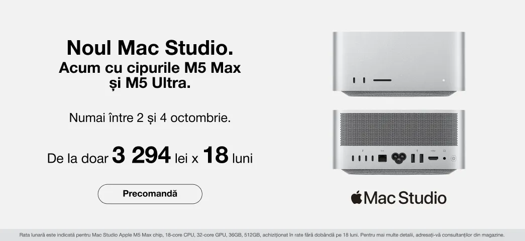 Mac Mini și Mac Studio – soluția elegantă!