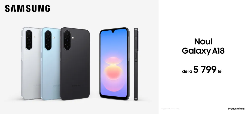 Noul Galaxy A18 deja în vânzare!