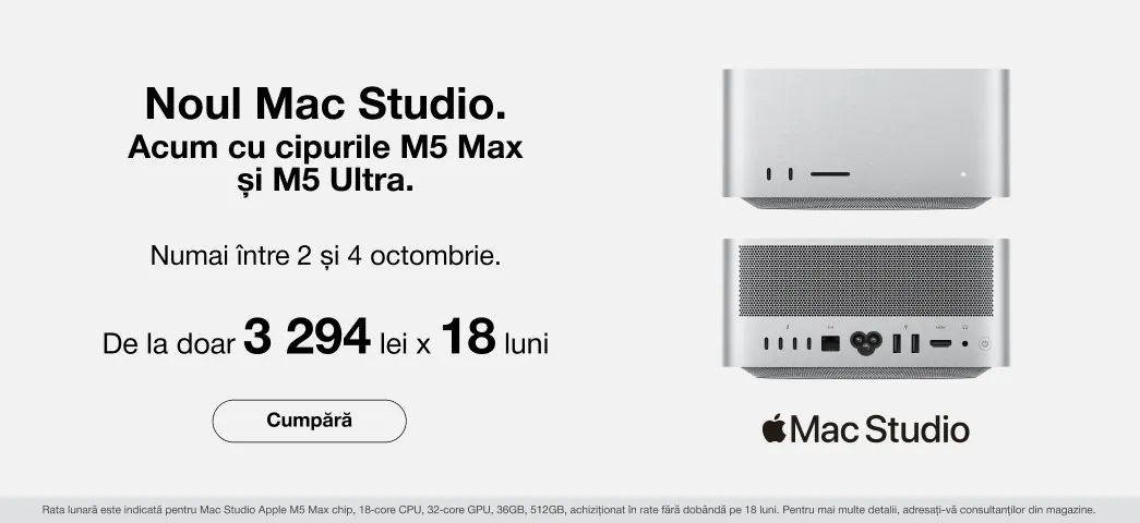 Mac Mini și Mac Studio – soluția elegantă!