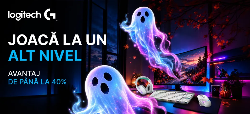 Logitech avantaj de până la 40%