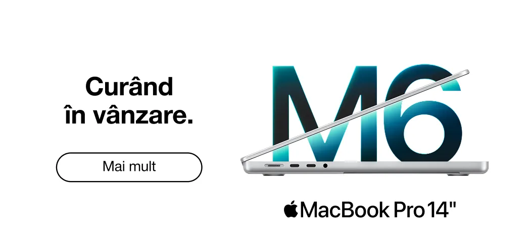 Curând în vânzare MacBook Pro 14'' M6