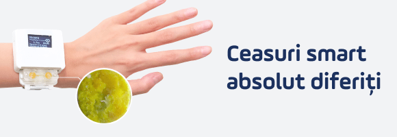 Ceasuri smart cu un ”animăluț” de companie în interior