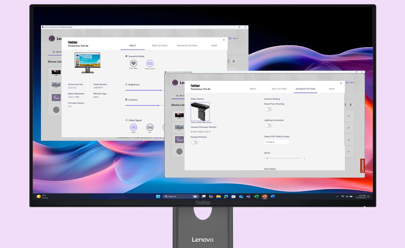 Lenovo Accessory and Display Manager