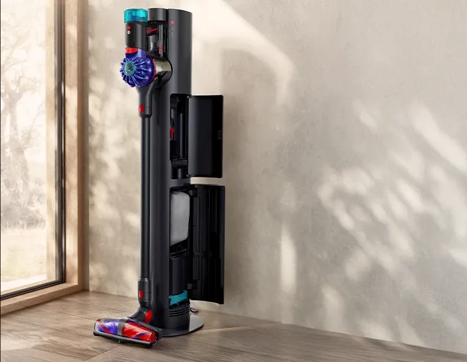 Первый пылесос Dyson с автоматической очисткой