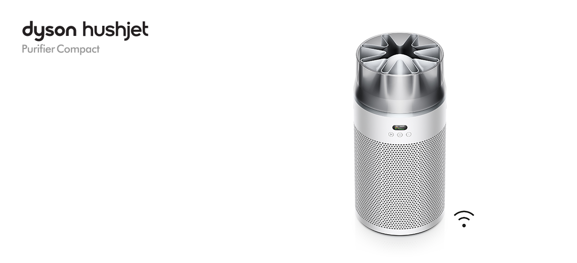 Самый мощный компактный очиститель воздуха от Dyson. Идеально подходит для помещений площадью до 100 м&sup2;