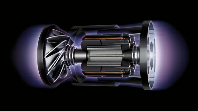 Echipat cu motorul digital Dyson V10