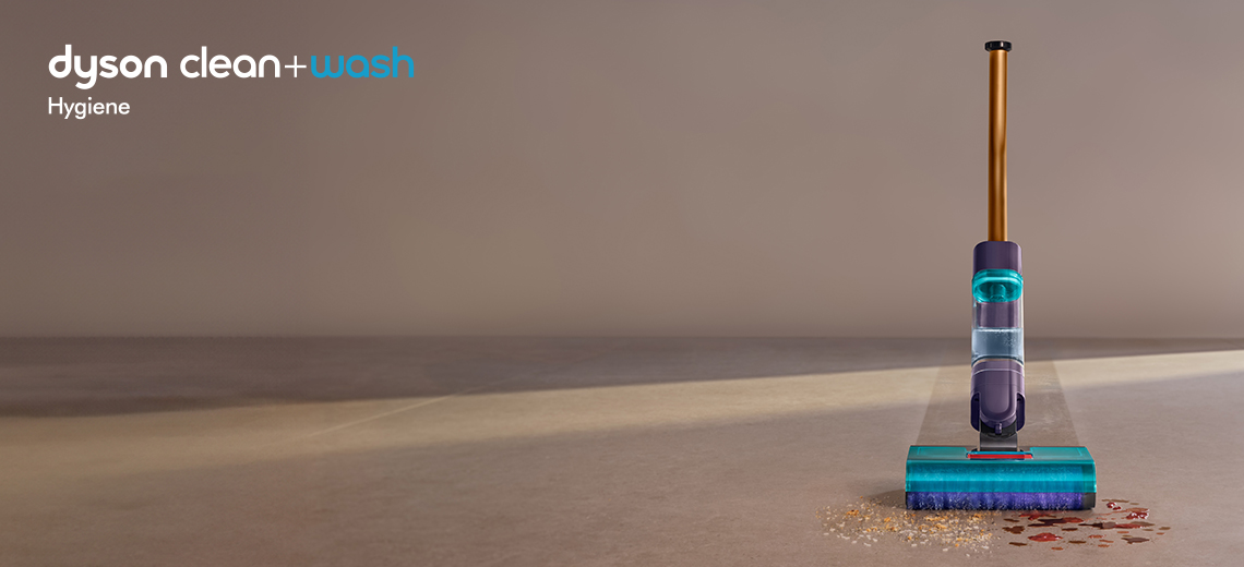 Откройте для себя всю мощь гигиены с Dyson Clean+Wash Hygiene