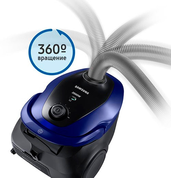 rotates 360º