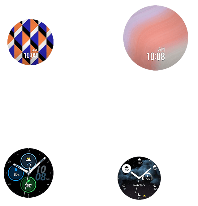 Galaxy Watch3 clock face bg 2