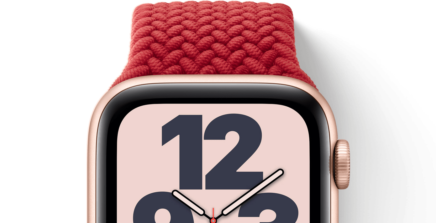 Apple Watch SE clock