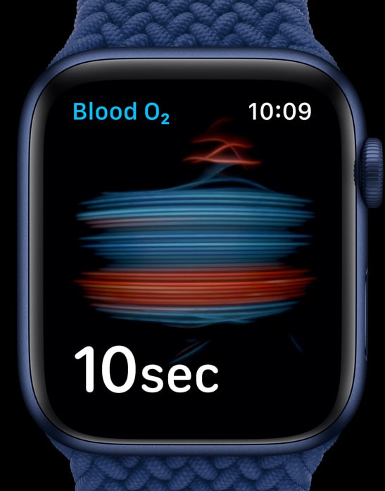 Apple Watch Series 6 sensor front