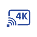 ps5 4k streaming blue icon