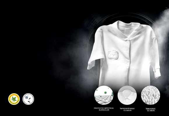 Funcția de abur TrueSteam