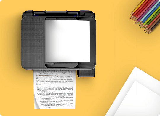 back to school a printer mob