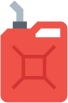 canister of gasoline