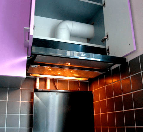 cooker hood pipes