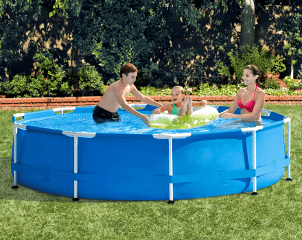 inflatable pool frame pools