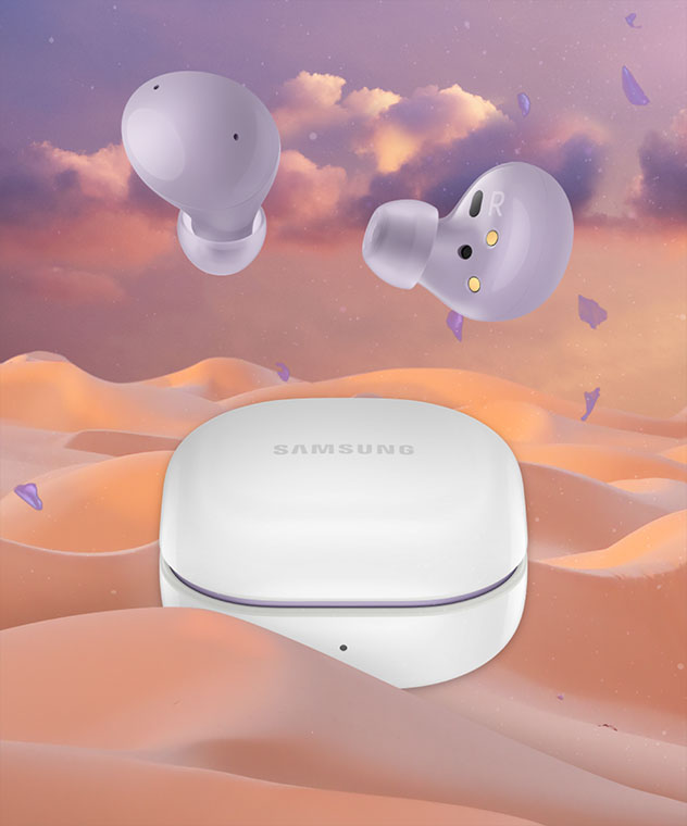 galaxy buds2 lavender options