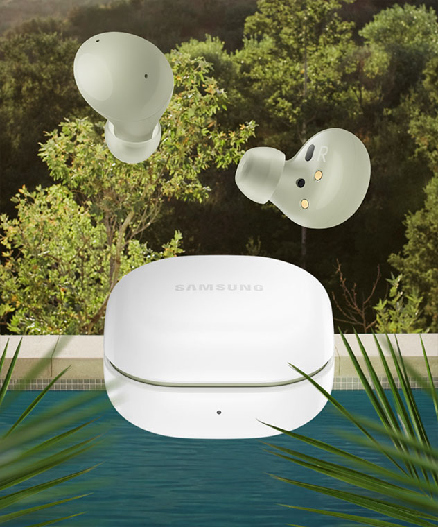 galaxy buds2 olive options