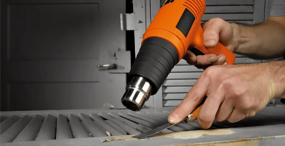 industrial dryer removing varnishes