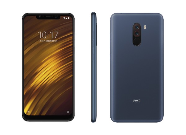 xiaomi pocophone f1 blue