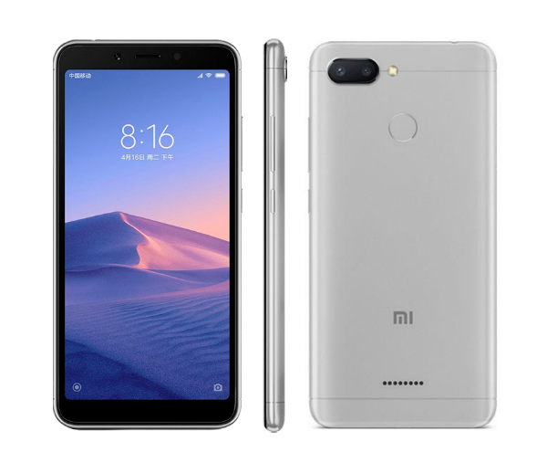 xiaomi redmi 6 gray