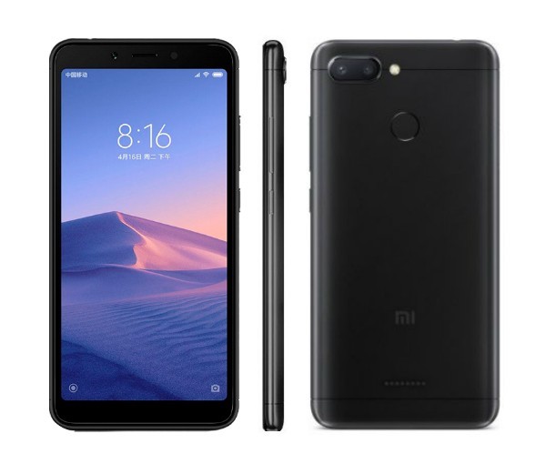 xiaomi redmi 6 black