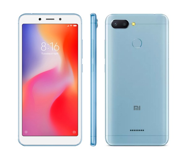xiaomi redmi 6 blue