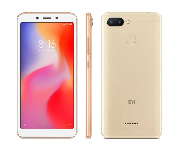 xiaomi redmi 6 gold