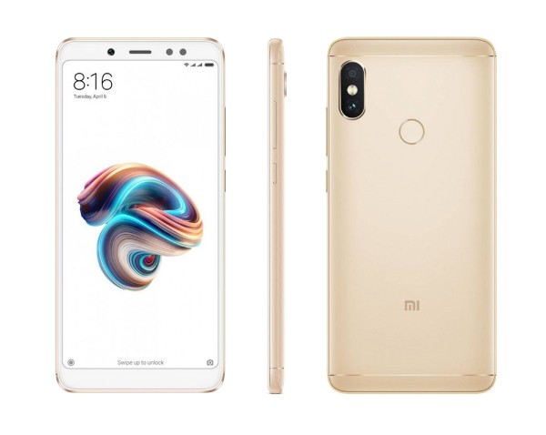 xiaomi redmi note 5 gold