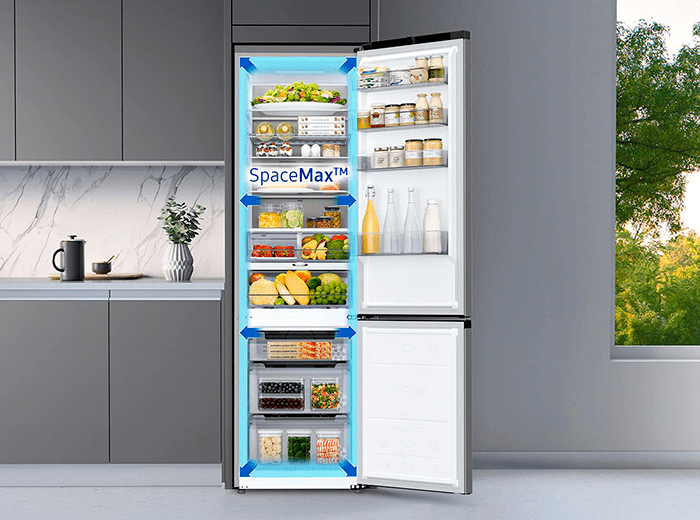 refrigerator samsung space max